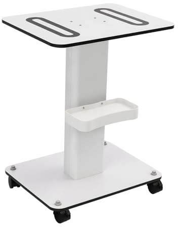 Carrello cosmetico trolley trolley carrello da salone beauty salon cart carrello da lavoro con scatola portaoggetti, capacità di carico 40 kg, per salone di bellezza, famiglia, barbiere, studio,