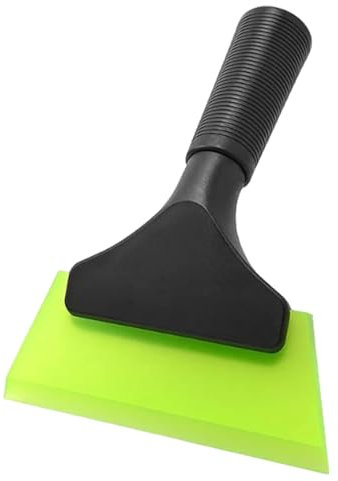 Raschietto in silicone per auto, spatola in silicone per auto, flessibile, con manico lungo, per la pulizia di finestre e vetro