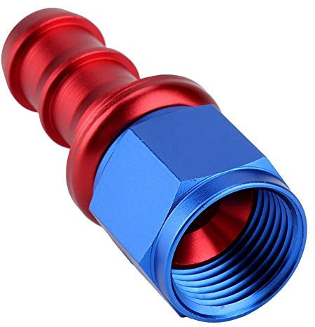 KSTE Kraftstoff Schlauch, Fitting AN10, AN10 Gerade Push On Twist Lock-Öl-Gas-Kraftstoff-Linie Schlauch mit Außen Fitting