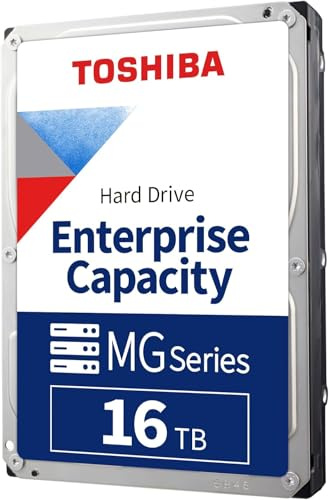 Toshiba MG08ACA16TE 16TB 7200RPM 512e 3.5 SATA Enterprise Desktop Hard Drive (Renewed)
