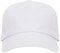 Gorra Infantil de Colores 100% algodón - Visera para niños con Agujeros de ventilación y Cierre de Velcro (Blanco)