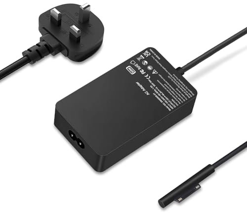 FEWRJG 65W Laptop Charger Charger,Compatible with Microsoft Surface Pro 10 9 8 X 7 6 5 4 3,Surface Laptop 6 5 4 3 2 1,Surface Book, Surface Go 3 2 FEWRJG
