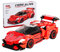 F1 Voiture de course Formule 1 à partir de 9 ans Compatible avec Lego Technic, 288 pièces 1:20 Modèle Rod similaire Lykan HyperSport, cadeau d'anniversaire parfait pour les enfants à partir de 7, 8, 9