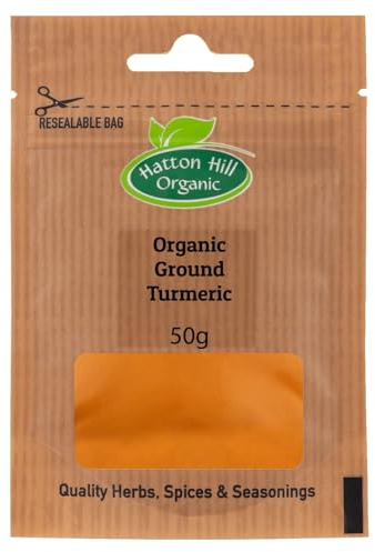 Organic Turmeric Powder 50g by Hatton Hill Organic