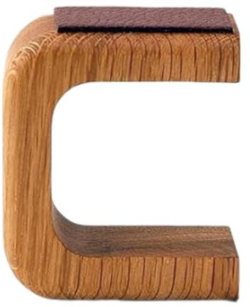 Ghjkldha Klockställ, elegant klockhållare, klocka i massivt trä, handgjord enkel klockstativ, robust klockstativ, lyxigt klockvisningsstativ, klockhållare för alla modeller