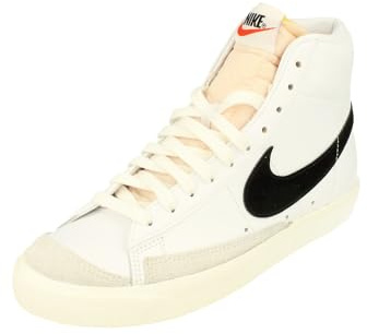 NIKE Blazer Mid '77 Vintage Herren Sneaker Lederschuhe, weiß, 42.5 EU