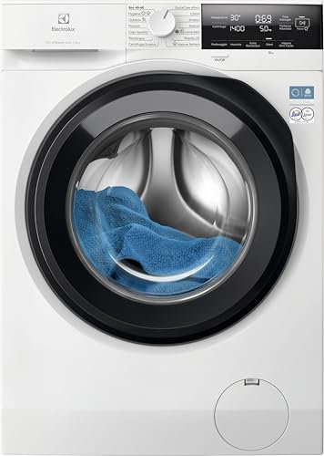 Electrolux Lavatrice Frontale Serie 700 SteamCare EW7F39, 9 kg, Classe A, Programma Vapore Refresh, QuickCare 69 min, Tecnologia SensiCare+, CareDrum, 74 dB, 847x596x572 mm
