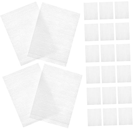 Outanaya 240 Disques de Coton Rectangulaires Blancs en Coton pour Démaquillage Visage et Yeux Effet Nettoyant Puissant, Adaptés pour Exfoliation et Soin Peau