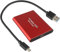 ZEJAL 1.8 inch portable solid-state drive 500GB/1TB/2TB/4TB/8TB/10TB/20TB large capacity SSD solid-state mobile hard drive mobile phone hard drive USB3.1 Type C external memory (10TB,Red)