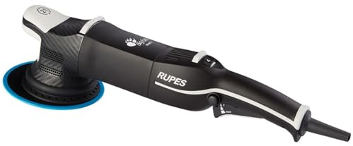 RUPES LHR21V Single Bigfoot Mark V Random Orbital Polisher - Reduced Noise & Vibrations - Enhanced Motor Efficiency - Gears Require Minimal Lubrication - Provides Optimal Balance - Stable Grip