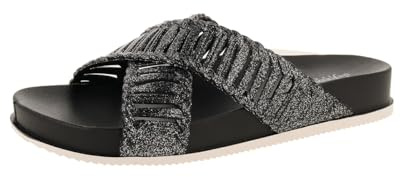 de fonseca dam Ciabatte Donna In Pvc A Fasce Incrocicate, Sottopiedee Suola In Pvc, Ciabatte MareToffel