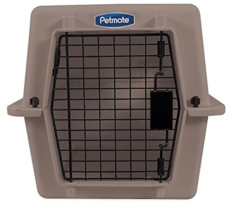 Petmate – Ultra Vari Kennel Fashion 21 – Caisse de Transport en Plastique Recyclé – Chenil ou Solution de Transport Sécurisé – pour Chiens Jusqu’à 7 Kg – Dimension de 53.25 x 40.50 x 38 cm