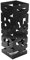 VERSA Design Portaombrelli per Ingresso, Corridoio, Camera, Giardino. Portaombrelli Piccolo e Moderno, Misure (A x L x l) 52 x 19 x 19 cm, Metallo, Colore Nero