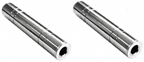 Beetronic Pack of 2 Mono 6.35mm Female Jack Socket to Female Jack Socket Guitar Lead Coupler/Joiner/Connector