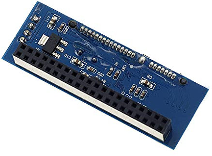 Leeadwaey HDD Adapter 3.5 IDE to SATA Hard Disk Converter 40 Pin Hard Drive Connector with Data Cable