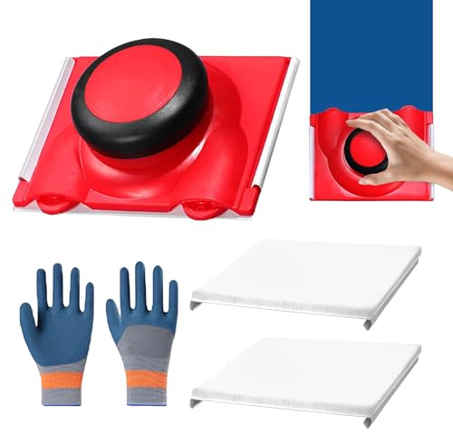 Strumento Per Bordi Pittura,Tagliabordi Vernice Per Pareti - Strumenti Multifunzionali Con 2 Ricambi E Pennello Per Battiscopa E Pareti