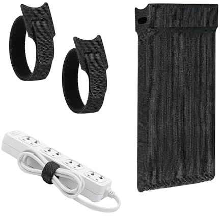 ✮MARQUE FRANCAISE✮-CZ Store®- attache cable|LOT DE 50 : TAILLE 15CM|✮✮GARANTIE A VIE✮✮-sangle multitaille à crochet et boucle-serre cable pour cable télé/ordinateur/guitare