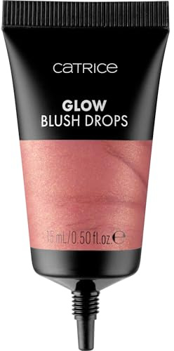 CATRICE Blush Glow Blush in Gocce vegano (15ml) | Blush, Effetto preparatorio, Effetto luminoso, Adatto a tutte le tonalità di pelle