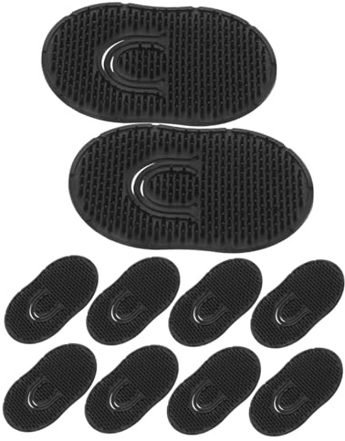 VICASKY 10pièces Peigne De Massage Pour Chevelu Silicone Mini-peigne Pour Nettoyage Et Massant Pour Voyage Et Soin Capillaire Quotidien