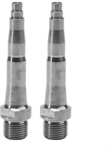 Yuanpgky Eje de eje de pedal ultraligero de 60 g para SpeedPlay | Aleación TC4 de 73/76/78 mm | Componente ligero compatible con pedales Speedplay (76 mm)