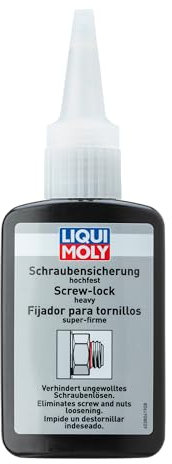 LIQUI MOLY Fijador de tornillos fuerte | 50 g | Protección contra tornillos | 3804