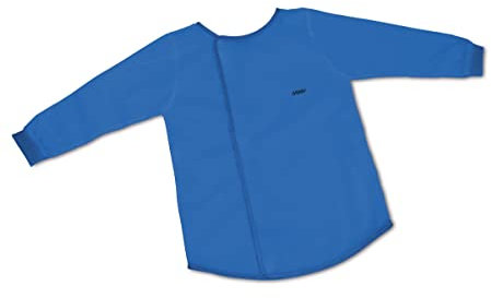 Lamy Kinder-Malkittel aquaplus blue - Malschürze mit Ärmeln aus Polyester mit Klettverschluss - ideal für den Schulunterricht - One-Size