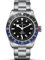 Pagani Design 1706 Herren GMT Automatik Uhren Hommage Black Bay Herren Mechanische Armbanduhren Multi-Time Zone Funktion Wasserdicht 200M Herren Sportuhren (Schwarz Blau)