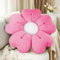 ODIWEN Almohadas de Flores, Cojín de Suelo de Flores,50cm,Cojines De Sofa De Felpa,Cojín Decorativo De Sofá,Bonita Almohada de Flores,Almohada Decorativa (Rojo Rosa)