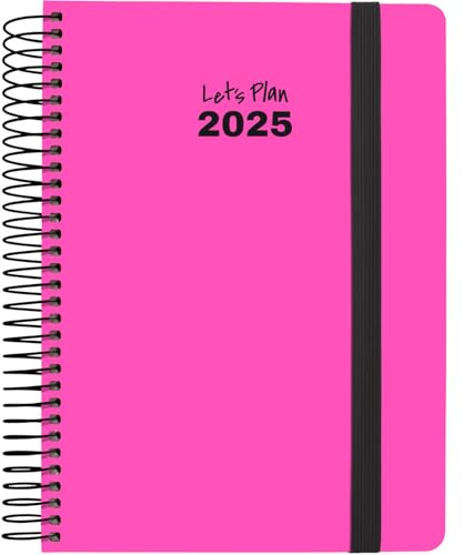 Grafoplas Agenda Neon Fuchsia A5 14,8 x 21 cm 2025