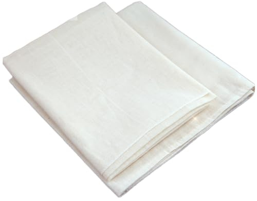 DIYEAH 3 Piezas Tela Filtrante De Algodón Natural Tela De Algodón Para Colador Filtro De Ultrafina Para Cocinar Exprimir Jugo y Cubrir Quesos