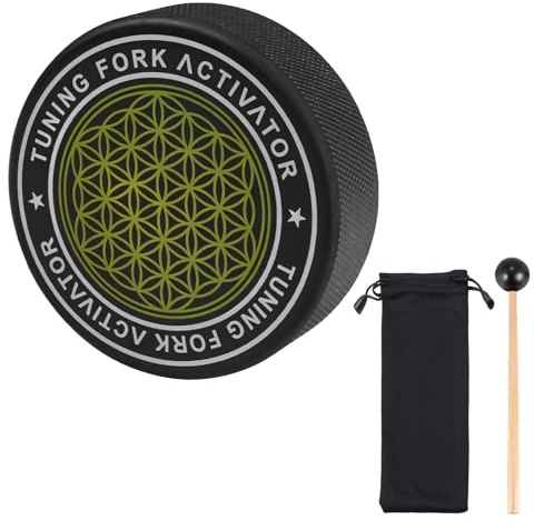 3Pcs Tuning Forks Activator Puck for Healing Set