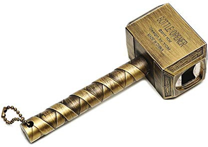 Bottle Opener Beer Bottle Openers Hammer of Art Thor Shaped Bottle Opener Wine Corkscrew Beverage Wrench Jar Openers for Dinner Party Bar