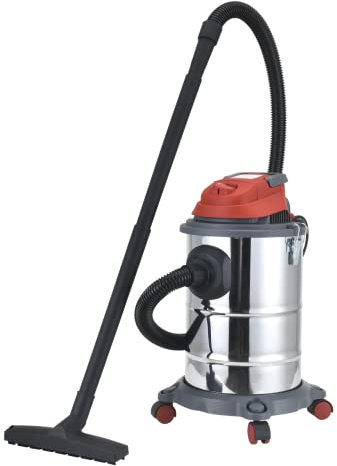 WALTER Nass- und Trockensauger 1200 W, Behältervolumen von 20 L, vielseitige Anwendungsbereiche: Nass- und Trockensaugen oder Ausblasen, geringes Gewicht von nur 3,8 kg, inkl. umfangreiches Zubehör