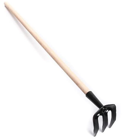 Gartenwerkzeuge Handgeräte Hacke Feldhacke Gartenhacke mit Holzstiel (Kartoffelhacke)