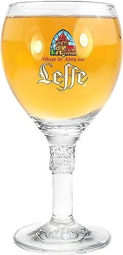 TUFF LUV Bicchiere da birra originale belga Leffe da 50 cl. Migliora la tua esperienza di birra