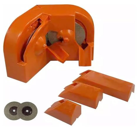 Kopinma Drill Bit Sharpener Multipurpose Electric Drill Bit Sharpener for All Bits, Portable Drill Grinder Grinding Tool, Drill Bit Sharpener Grinder Use for Hss Masonry Carbide Metal