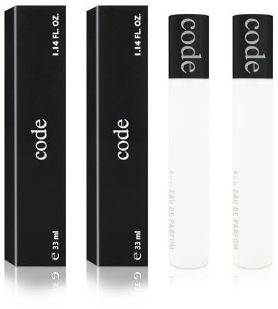 NAINA Herrenparfums Set Code 2x 33ml – Parfums für Männer – Parfümfläschchen Spray, Eau de Parfum – Inspiriertes Herren Parfüm - Einzigartige Düfte - Herrendüfte Satz mit zwei 33ml