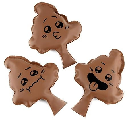 Rakiuty Pupskissen,Furzkissen,Pupskissen Kinder,Selbstaufblasend Pupskisse,Lustige furz Prank Scherzartikel Party,3 Stück