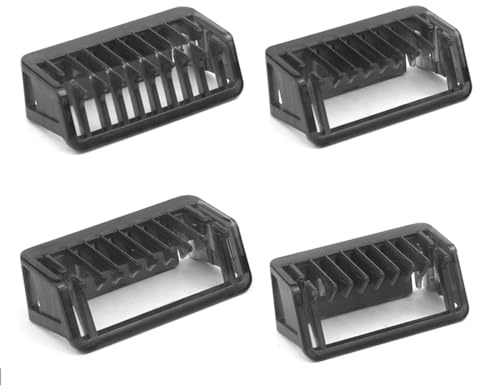 One Blade Lamette Ricambio, Lamette One blade, Zoccoli per rasoio 1/2/3/5mm 4 pettini per barba compatibile con QP2515 QP2530 QP2630 QP2734 QP2830 QP6510