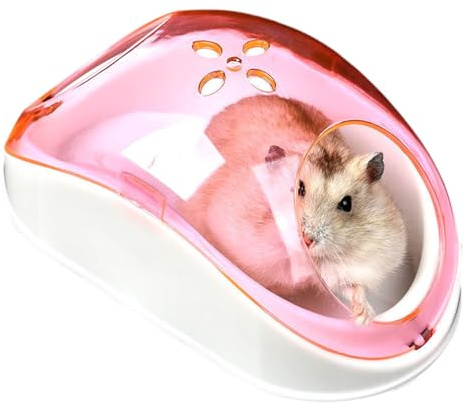 Generiskt hamsterbadkar – hamster sandbadbehållare, transparent dammtät | sandlåda, tydligt synlig chinchilla-baath-hus, multifunktionellt stort badrum för inomhus- och utomhusbruk