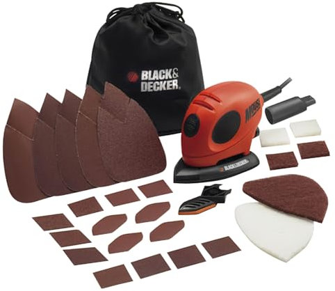 Black & Decker KA161BC Multi ponceuse électrique à fil 55 W