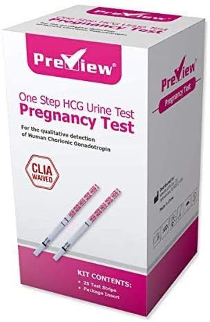Twenty SurePredict(TM) 10mIU Super Early HcG Pregnancy Tests