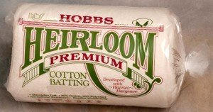 Hobbs Heirloom Cotton Blend Wadding Batting for Quilting, Patchwork and Filling - King - 120 x 120