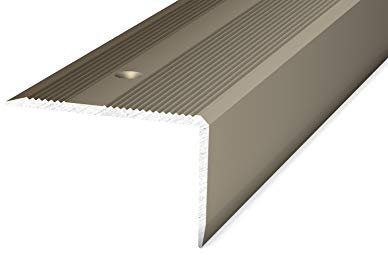 Prinz Treppenkantenprofil 293 40x25 mm - 1,00 m Edelstahl Matt