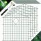 KESSER® Teichzaun Gartenzaun Steckzaun Komplettset Metall 5x Oberbogen Spitz Inkl. Handschuhe, 1x Hammer + 6 Befestigungsstäben, Zaun zum stecken für Garten, Gitterzaun Set Freigehege für Tiere