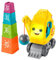 Fisher-Price Lernspielzeug für Babys und Kleinkinder Zählen & Stapeln Kran mit Blöcken, Lichtern, Musik und Geräuschen für Babys ab 9 Monaten, mehrsprachige Version, HWY66