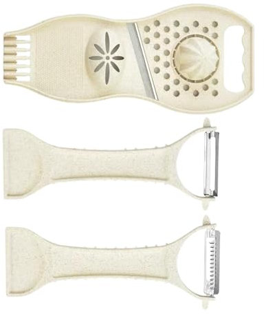 Cortador De Verduras Para Cocina | Pelador Multifuncional Manual De Patatas - Utensilio Cortador De Alimentos Con Mango Antideslizante Para Cebolla Ajo Zanahoria