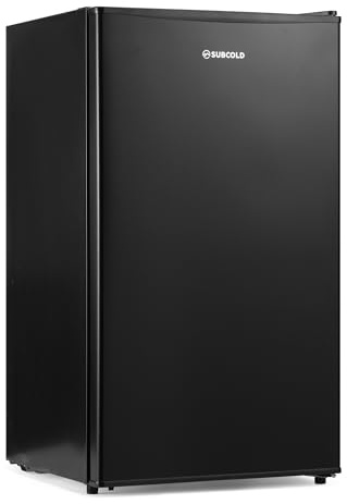 Subcold Cave90 LED Undercounter Solid Door Beer Fridge | Versatile Wine and Drinks Freestanding Refrigerator with Reversible Door and Can Dispenser for Home, Office or Man cave | 89 Cans