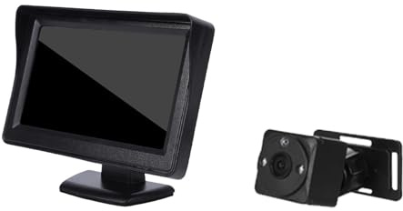Cryfokt Bilbabyvakt, 1080P Night Vision 360 Rotation 150 Visningsvinkel Baby Bilkamera Baksäteskamera för Baby med USB-kontakt för Nyfödda Barn, Småbarn (Bakåtvänd kamera med 2 lampor)
