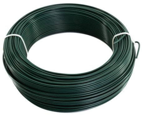 TrendLine Draht 110 m Wickeldraht Spanndraht Pflanzendraht Grün